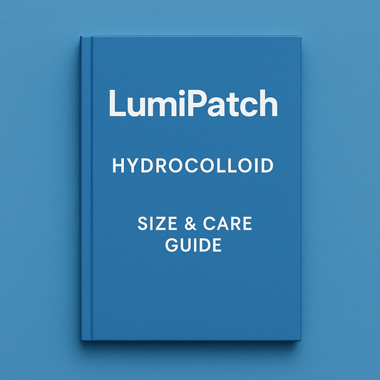 LumiPatch HydroColoid Size & Care Guide